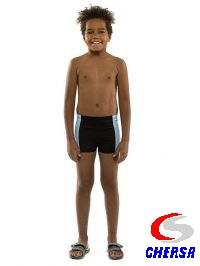 Плавки-шорты детские из бифлекса со вставками